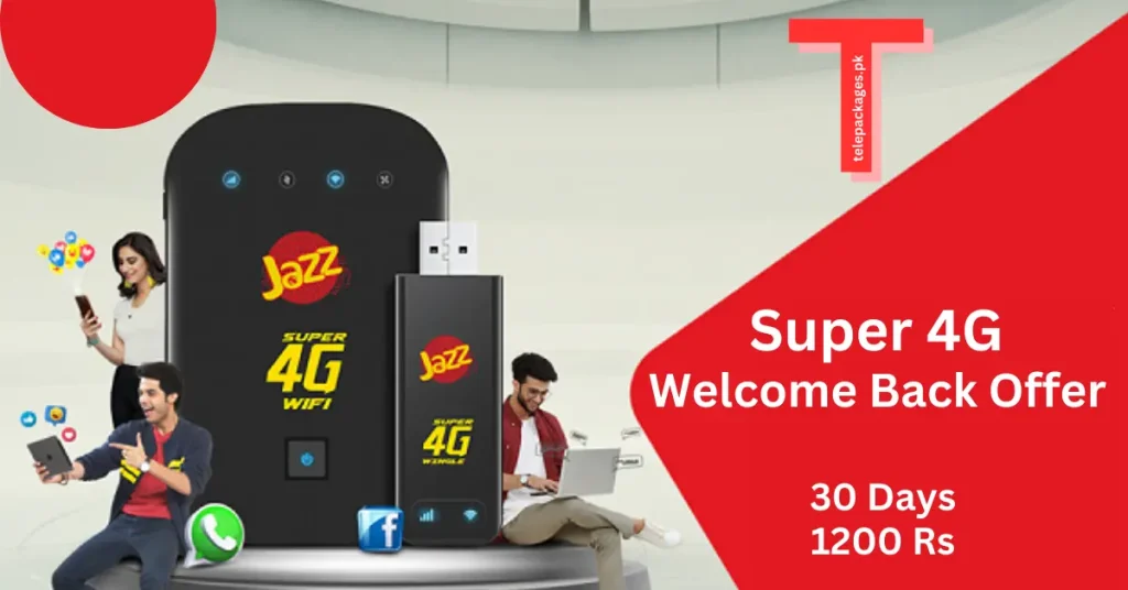 Jazz Super 4G Welcome Back Offer